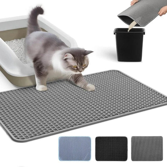 ZEDAPaw Waterproof Double-Layer Cat Litter Mat
