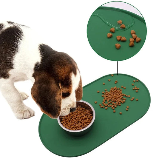 ZEDAPaw Waterproof Non-Slip Placemat for Dog & Cat Food Bowls