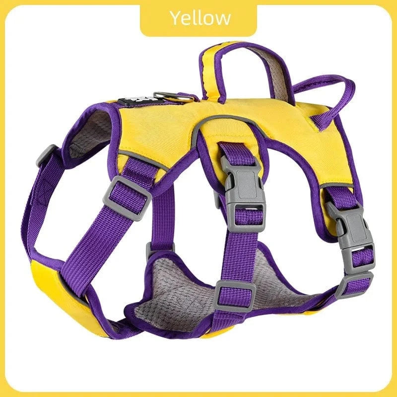 ZEDAPaw Yellow / S Reflective Dog Walking Harness No-Pull